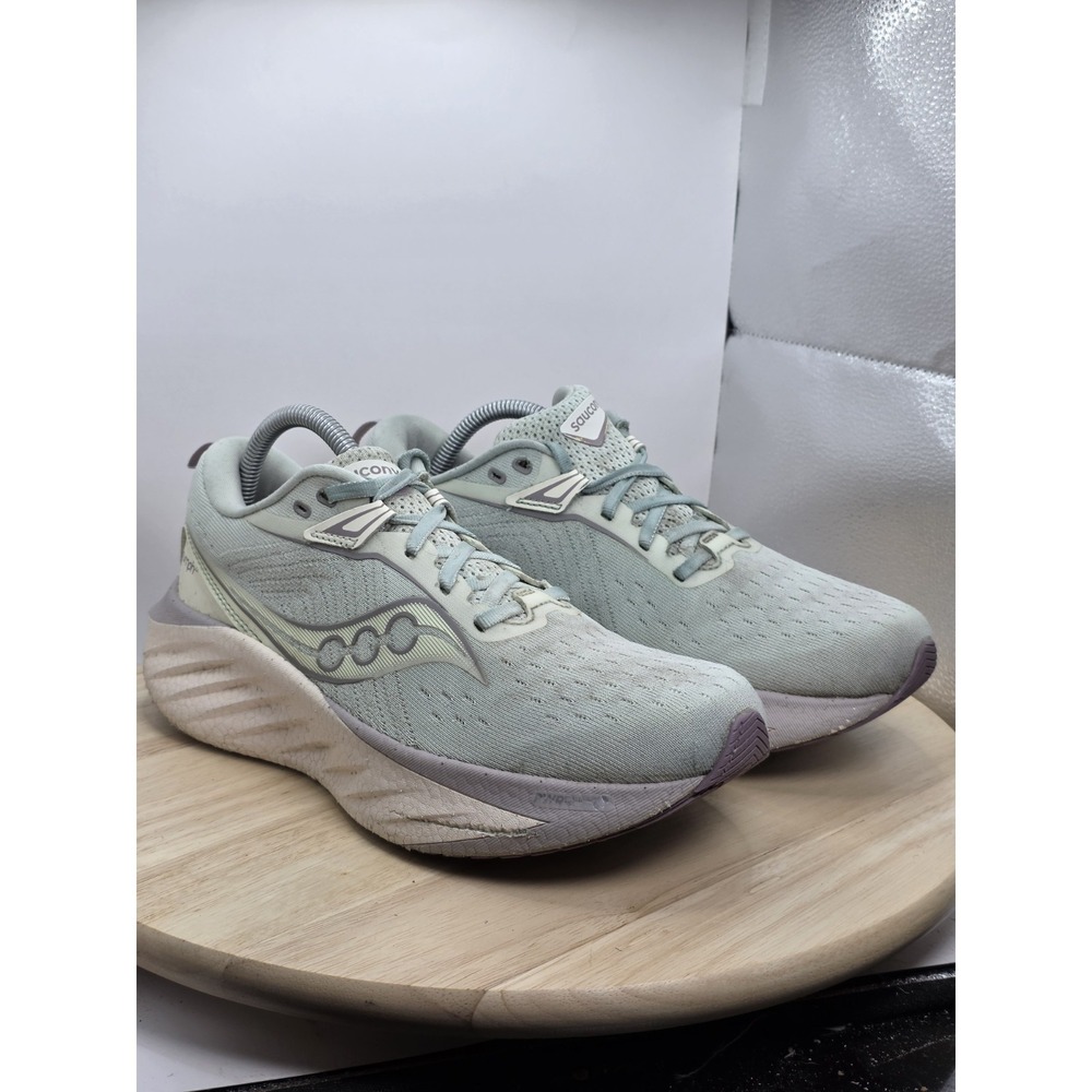 Womens Size 9.5 - Saucony Triumph 22 Vanilla White Running Shoes S10964-145 - Picture 5 of 9